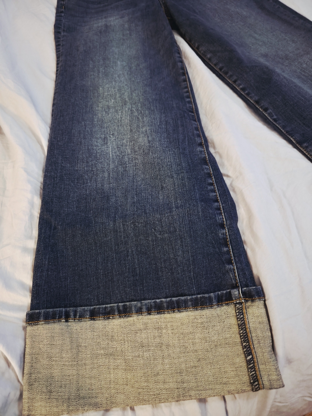 Kut From The Kloth Womens High Rise Wide Leg Cuffed Jeans. Size 2 NWT. - Picture 7 of 14
